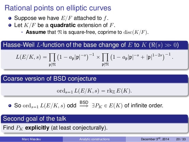 Rational Points on Modular Elliptic Curves